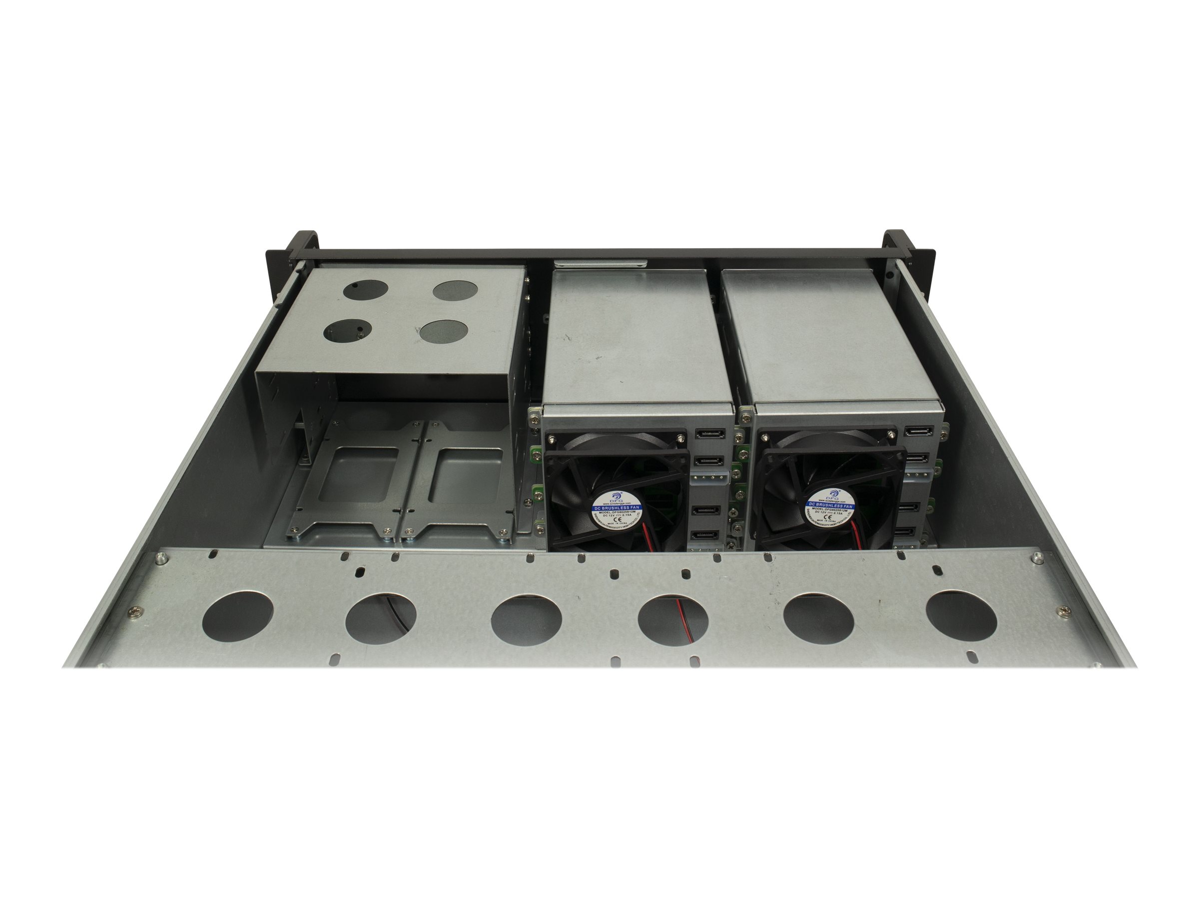 Inter-Tech IPC 4U-4508 Rackversion Forlænget ATX / SSI EEB Sort