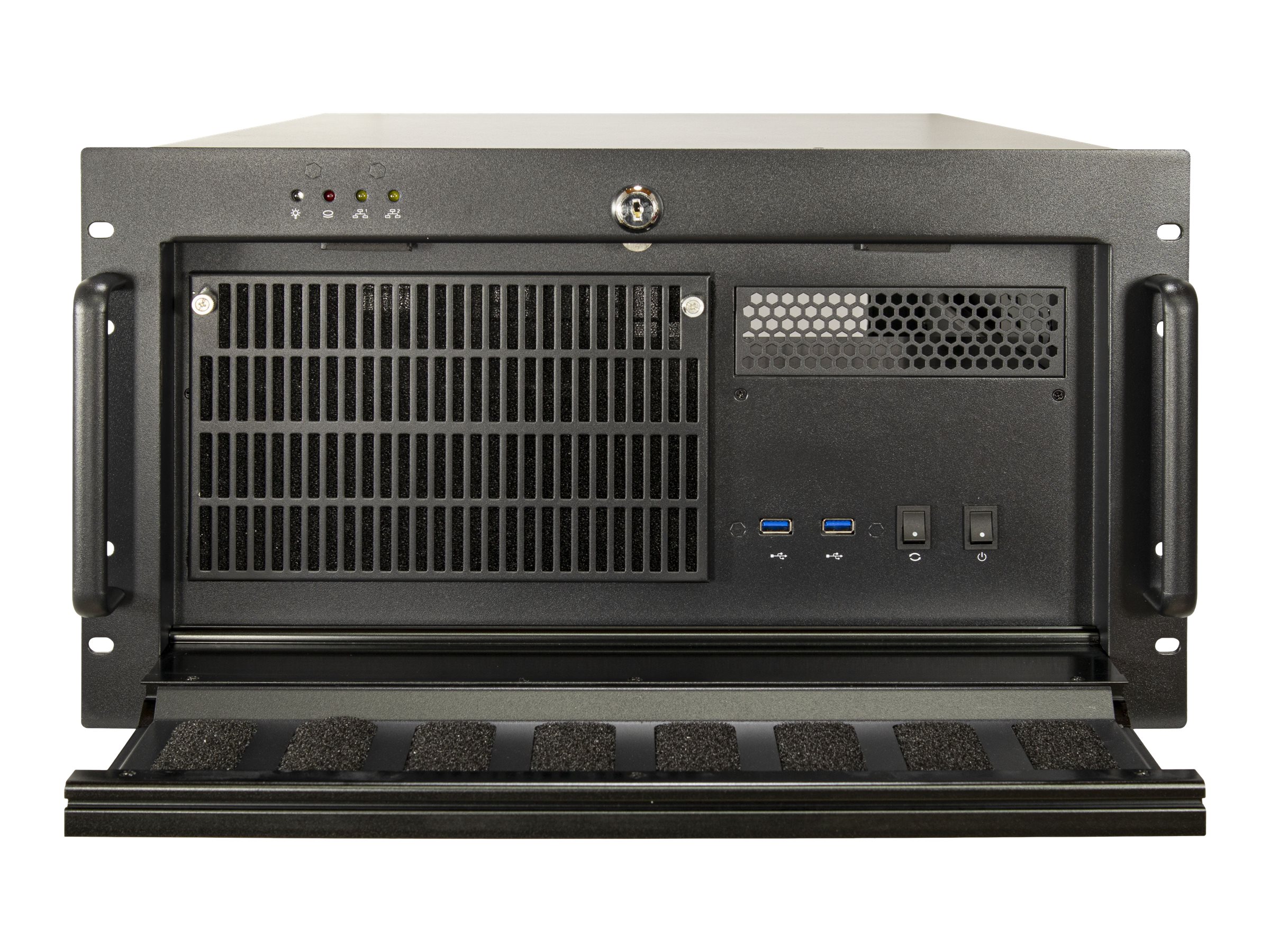 Inter-Tech IPC 6U-6606 Rackversion Udvidet ATX Sort