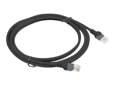 Lanberg CAT 5e Ikke afskærmet parsnoet (UTP) 2m Patchkabel Sort RAL 9004