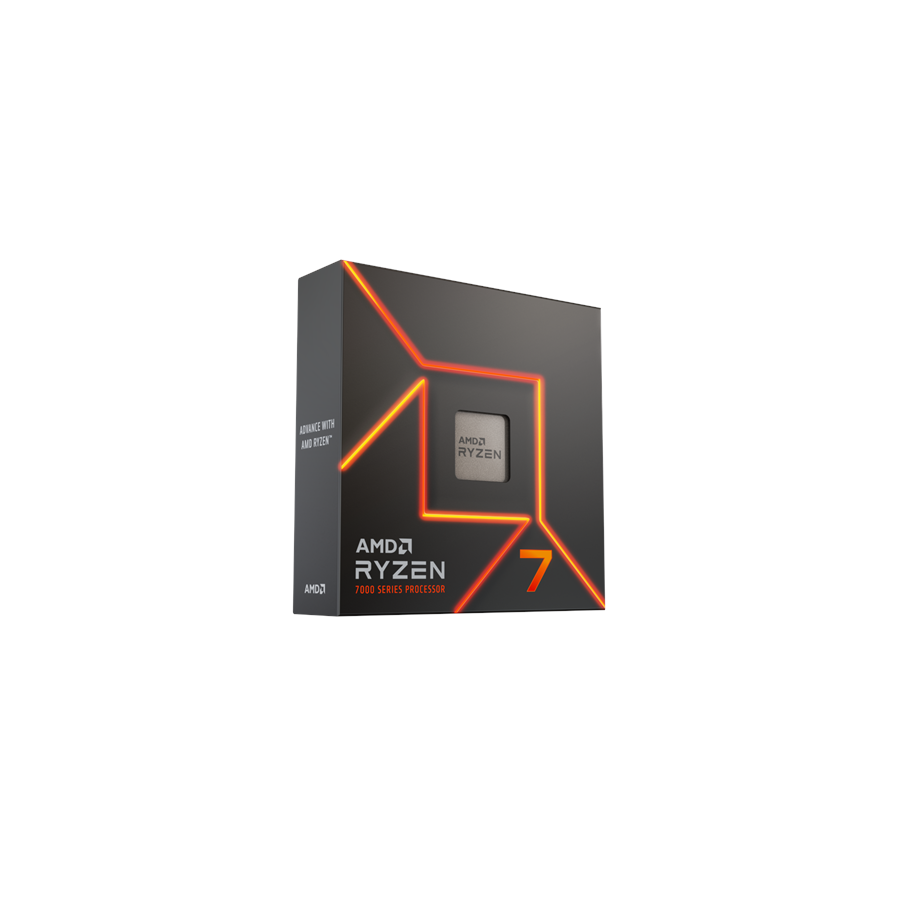 AMD Ryzen 7 7700 CPU - 8 kerner 4.5 GHz - AMD AM5 - AMD Boxed