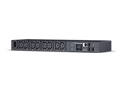 CyberPower Switched Metered-by-Outlet PDU81004 Strømfordelingsenhed 8-stik 15A Sort 3.05m
