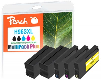 Peach PI300-1032 Sort, Cyan, Lyserød, Gul 2000 sider Blæk