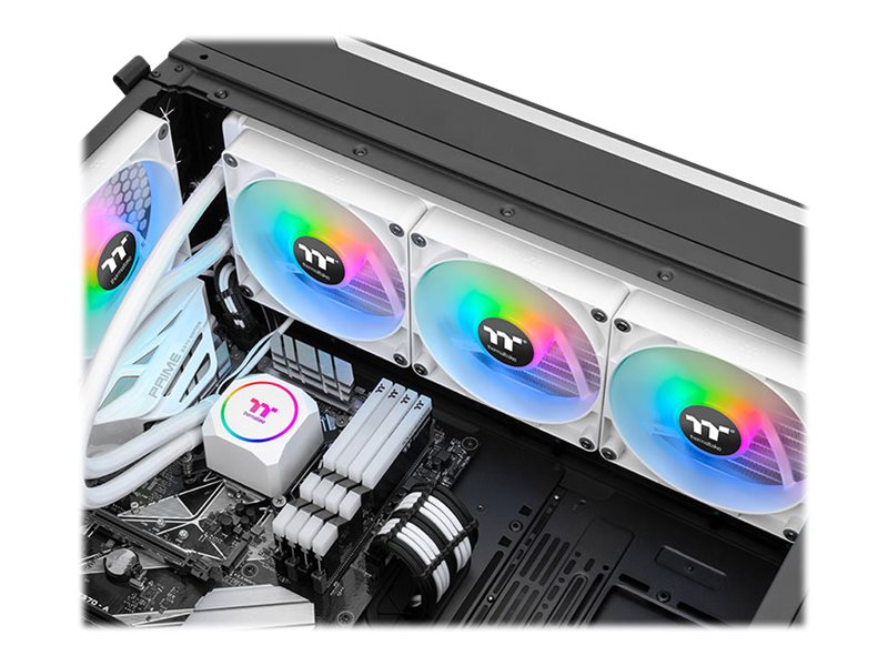 Thermaltake TH420 ARGB Sync Vandkøler 1-pack Hvid 140 mm