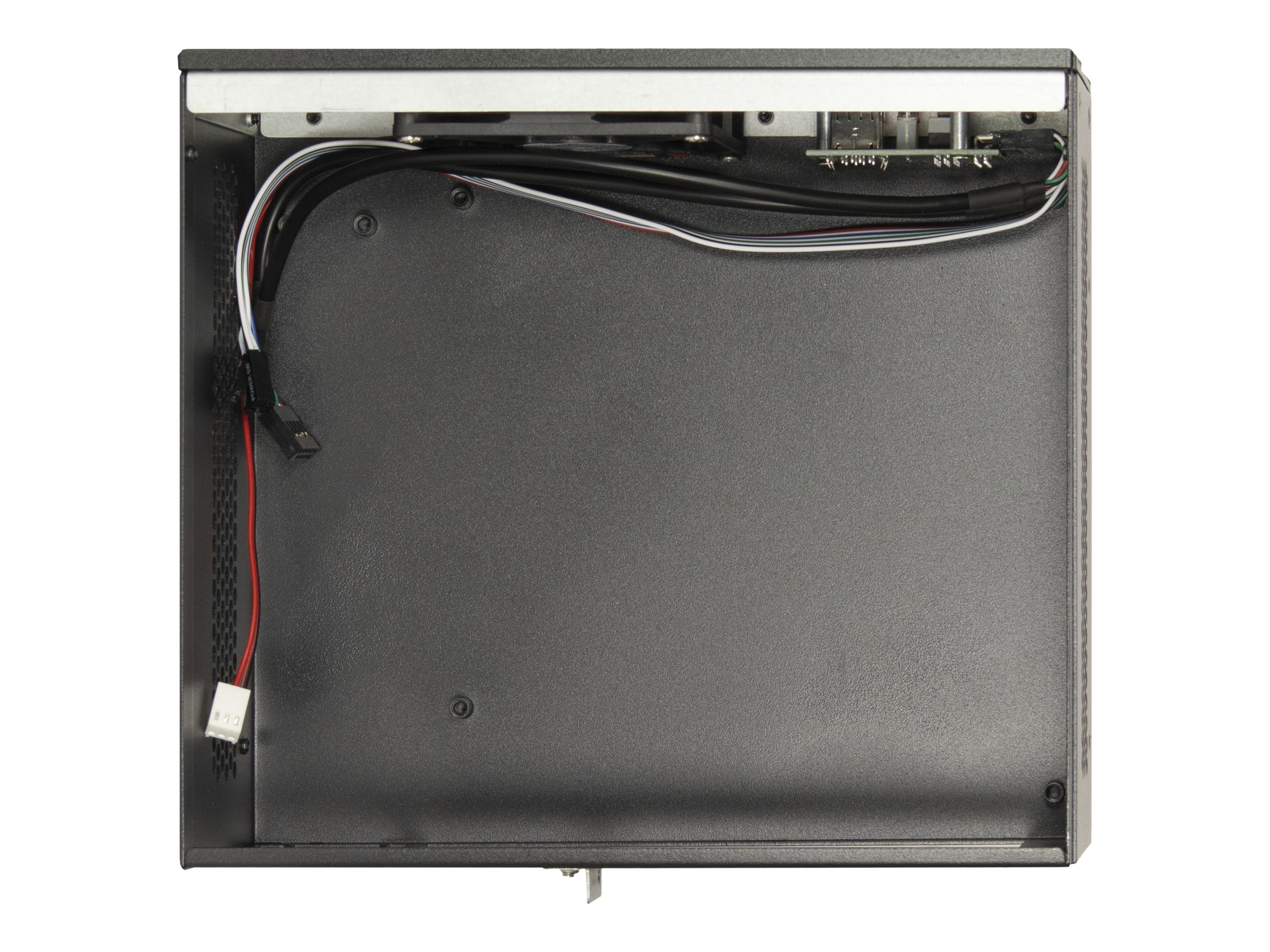 Inter-Tech IPC S21 Ultralille formfaktor Mini ITX Sort Grå Sølv