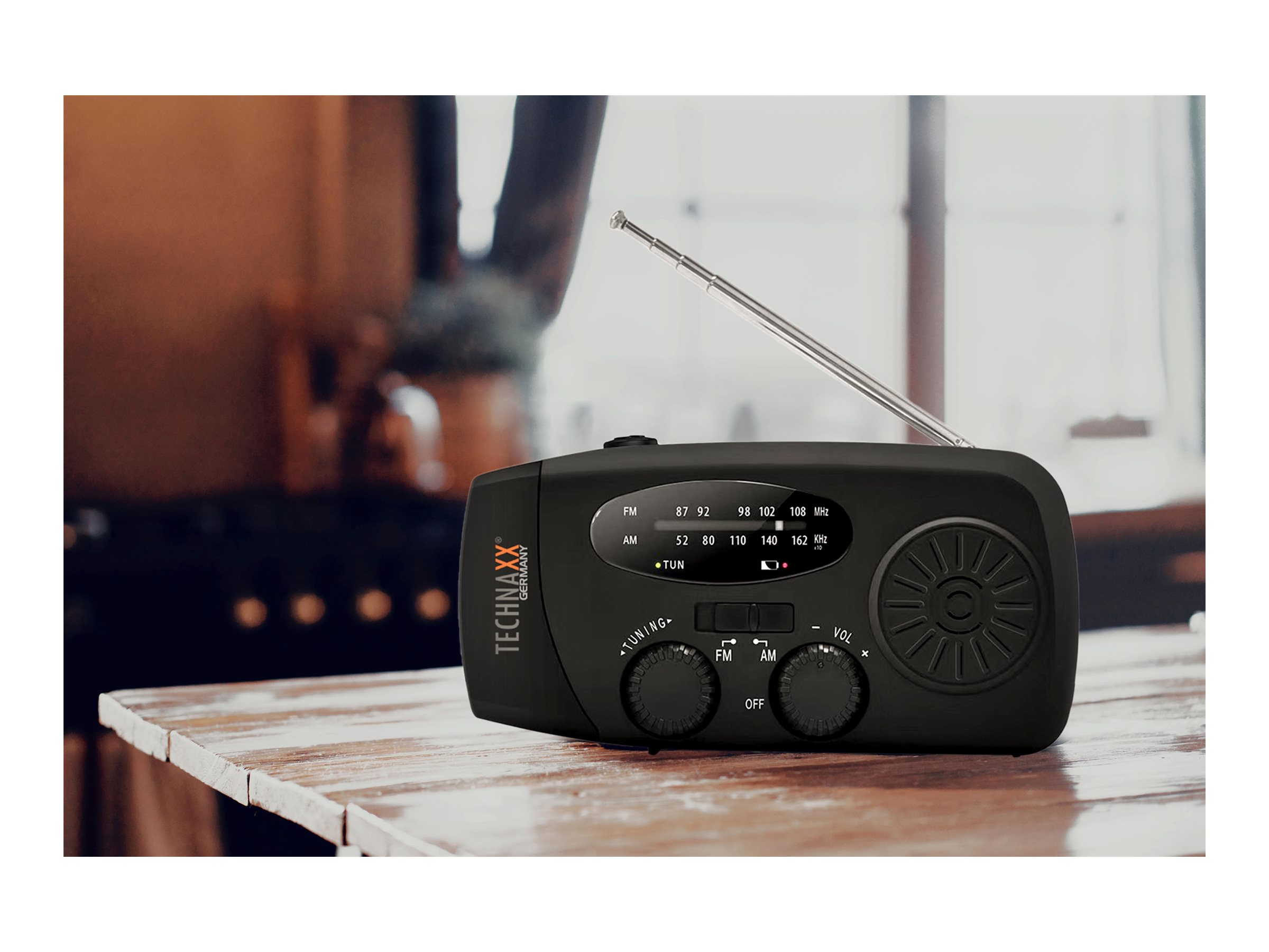 Technaxx TX-238 Privat radio Sort