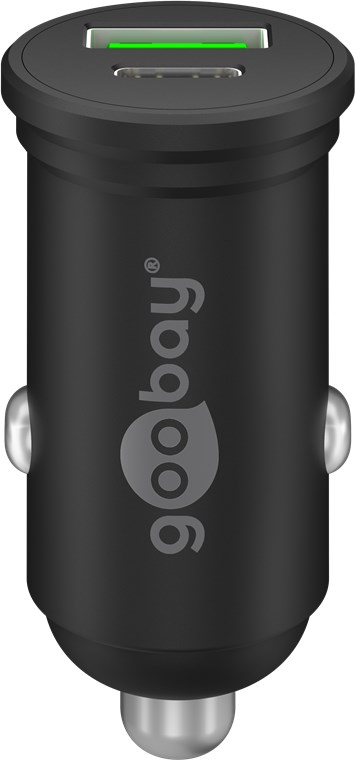 Goobay dual-USB Car Fast Charger USB-C PD (Power Delivery) (45 W)