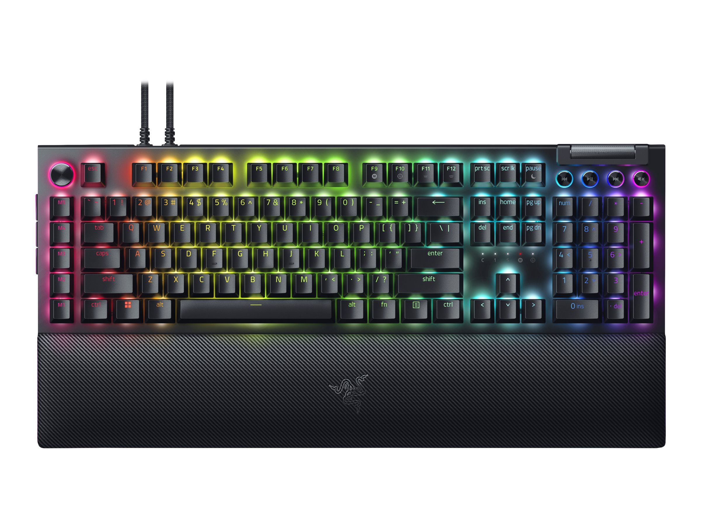 Razer BlackWidow V4 Pro Tastatur Mekanisk RGB Chroma Kablet USA
