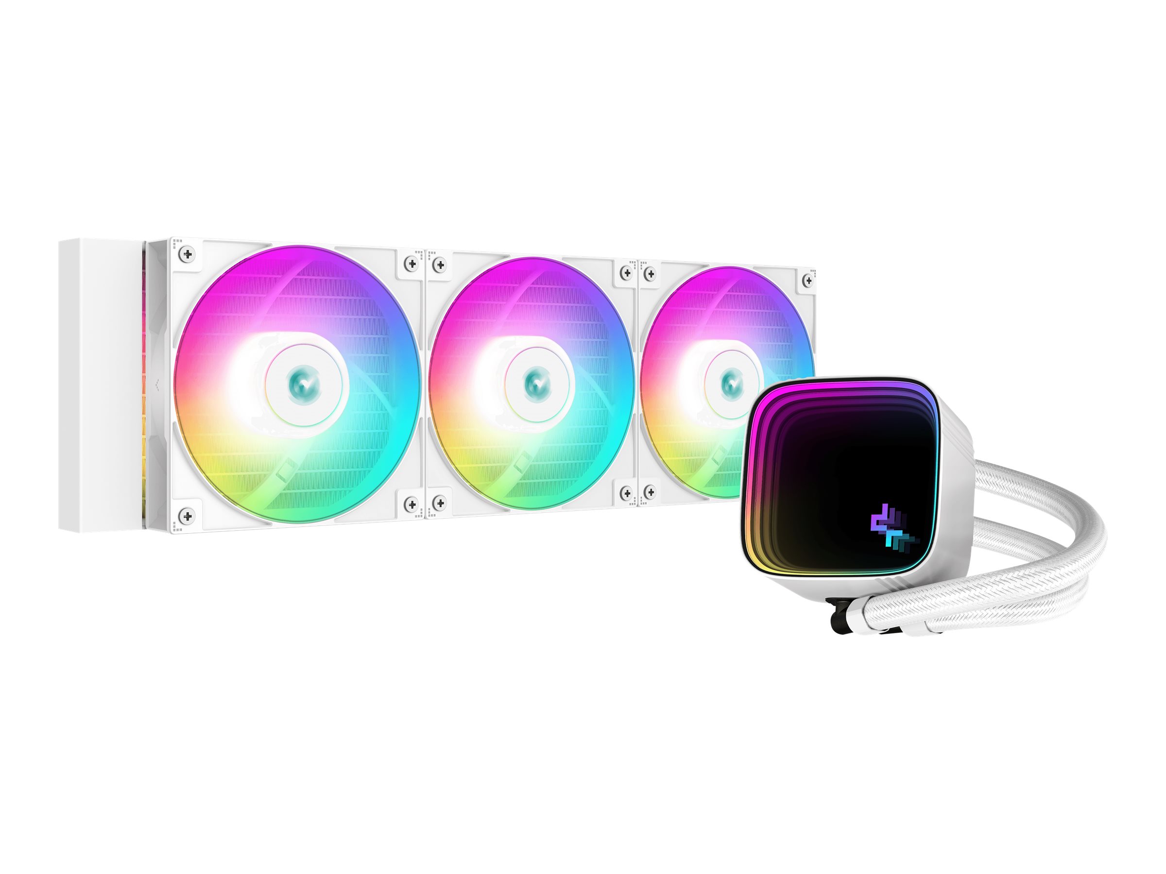 Deepcool Infinity Series LS720 SE Vandkøler 1-pack Hvid 120 mm