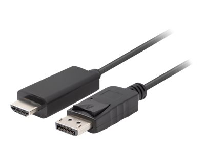 Lanberg Videoadapterkabel 1m Sort