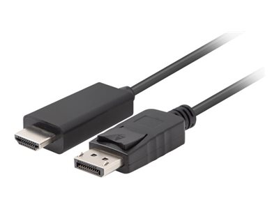 Lanberg Videoadapterkabel 1.8m Sort