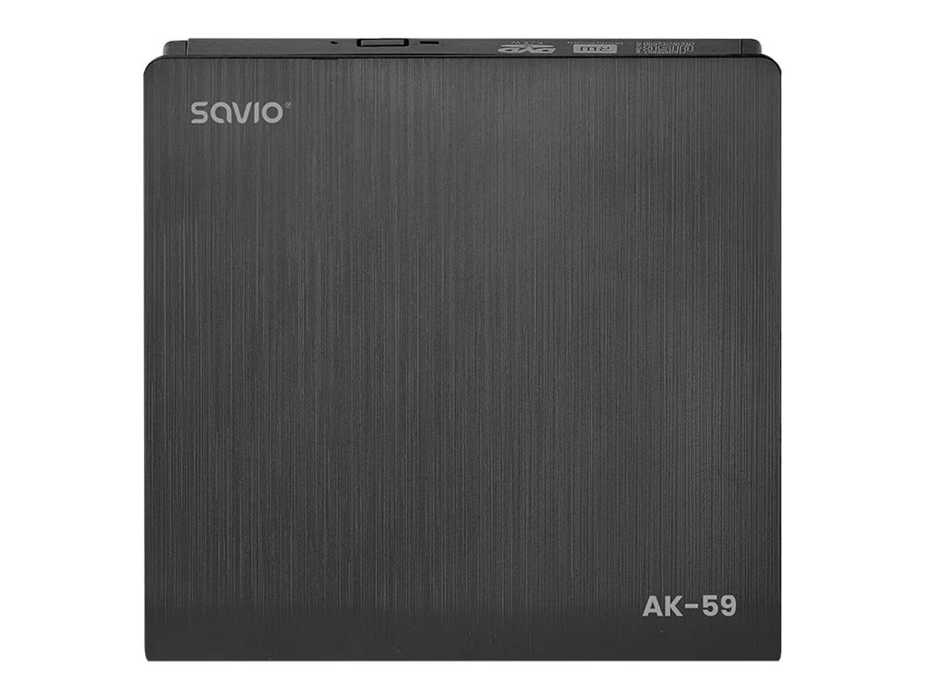 SAVIO AK-59 DVD-brænder Ekstern USB-C/USB-A