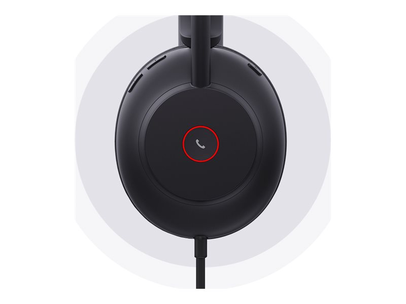 Yealink UH37 Mono Kablet Høretelefoner Sort