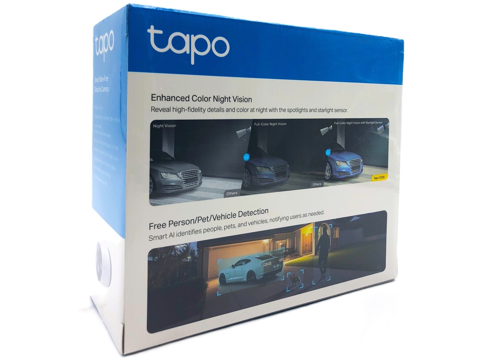 Tapo C420 V1 Netværksovervågningskamera Udendørs Indendørs 2560 x 1440