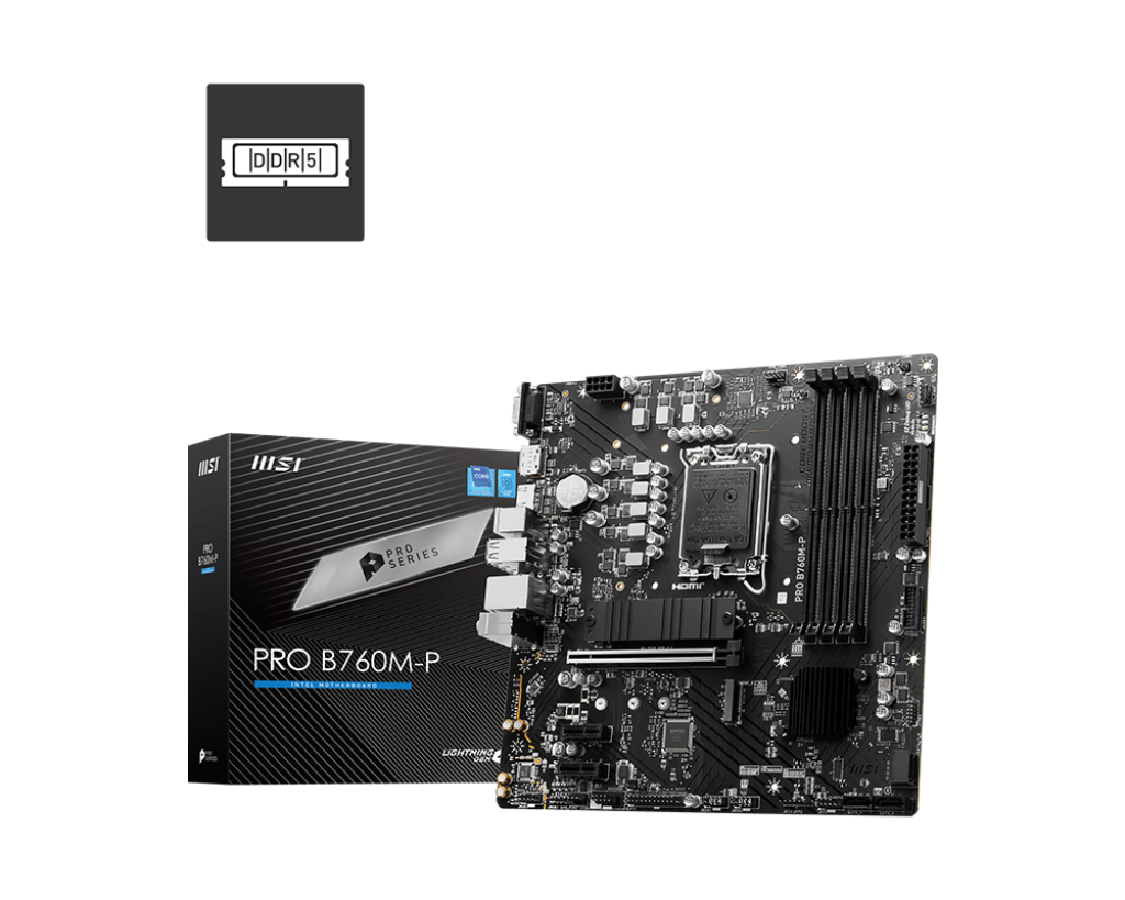 MSI PRO B760M-P DDR5 mATX LGA1700
