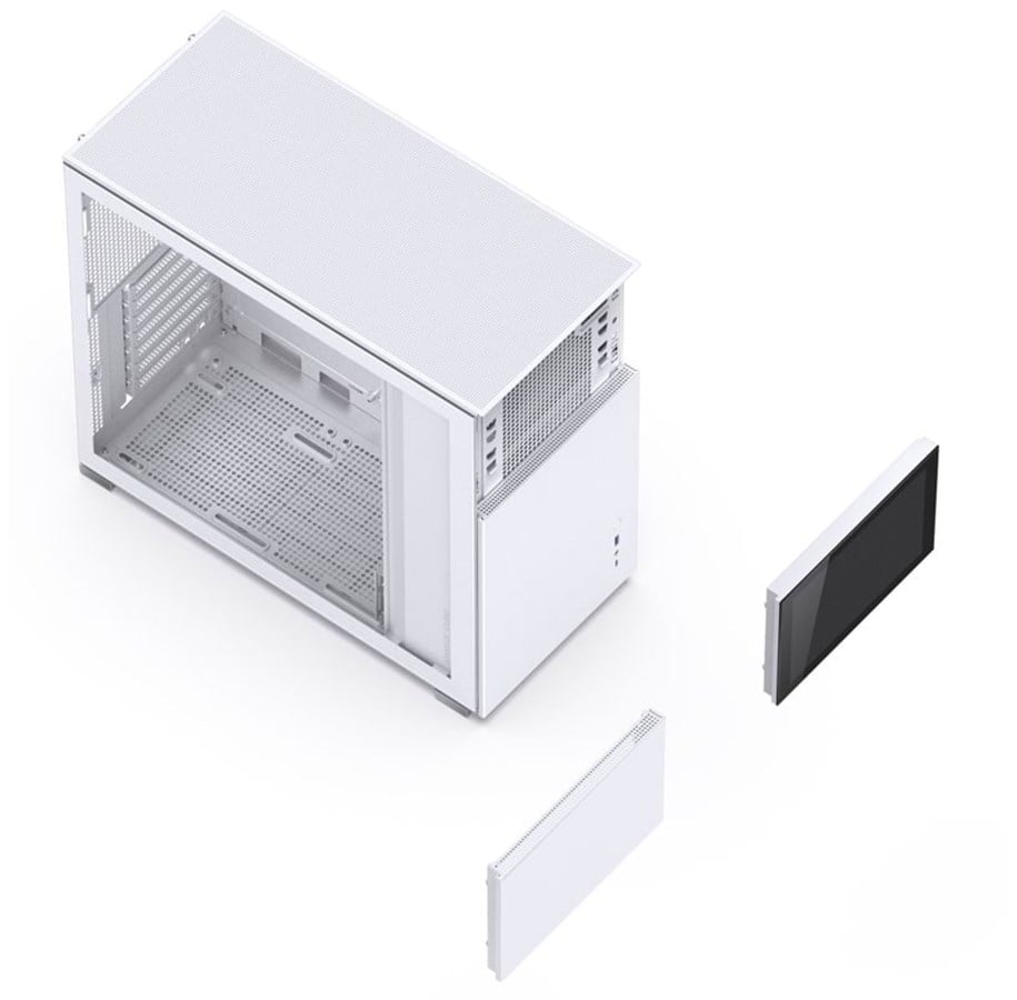 Jonsbo D41 screen Hvid Kabinet Miditower