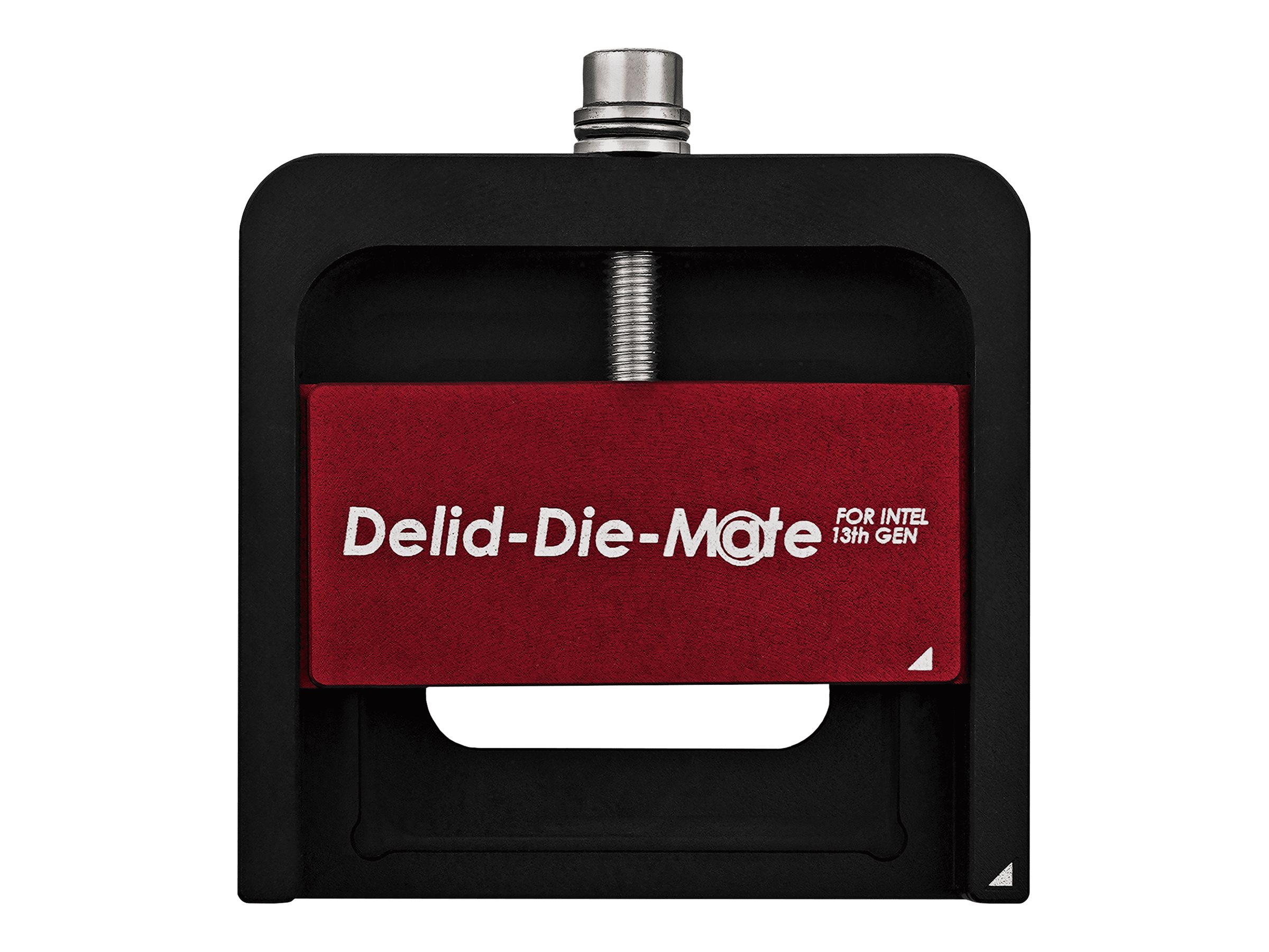 Thermal Grizzly Delid-Die-Mate CPU integreret varmefordeler fjerner 1-pack Sort Rød