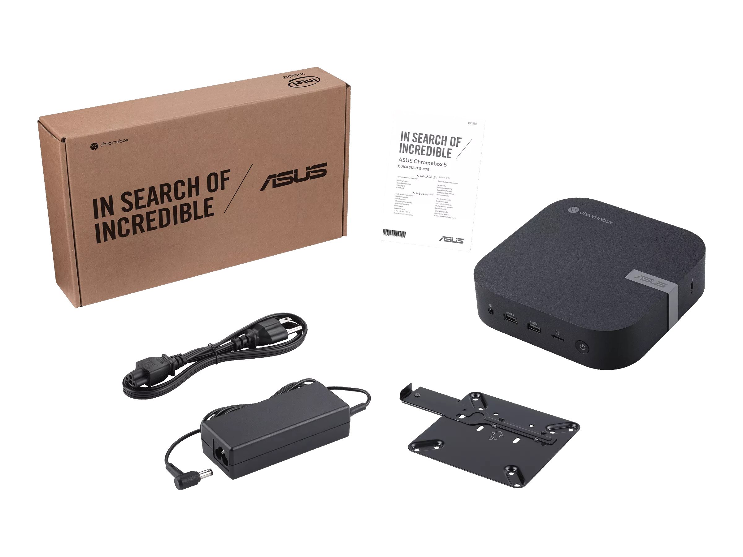 ASUS Chromebox 5 SC002UN Mini PC Celeron 7305 4GB 128GB Intel UHD Graphics Google Chrome OS