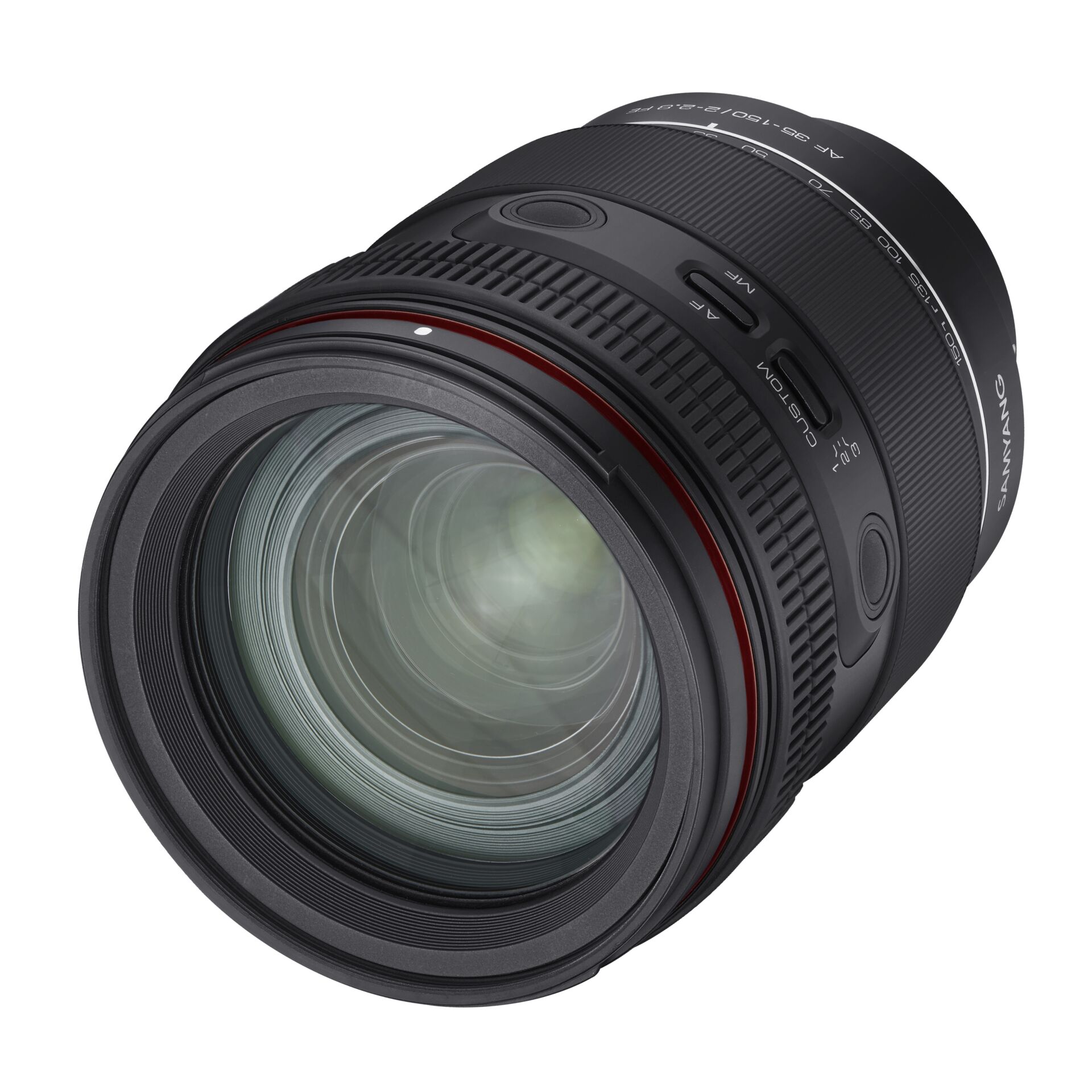 Samyang AF 35-150mm F2-2.8 FE, Sony E MILC/SLR Standard zoomlinse Sort