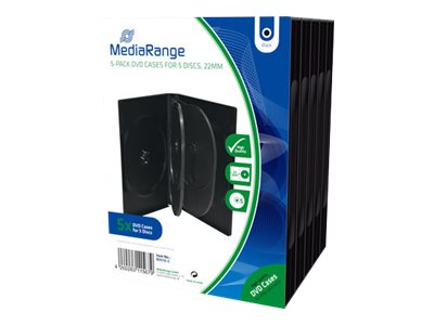 MediaRange DVD Case Opbevaringskasse til medie
