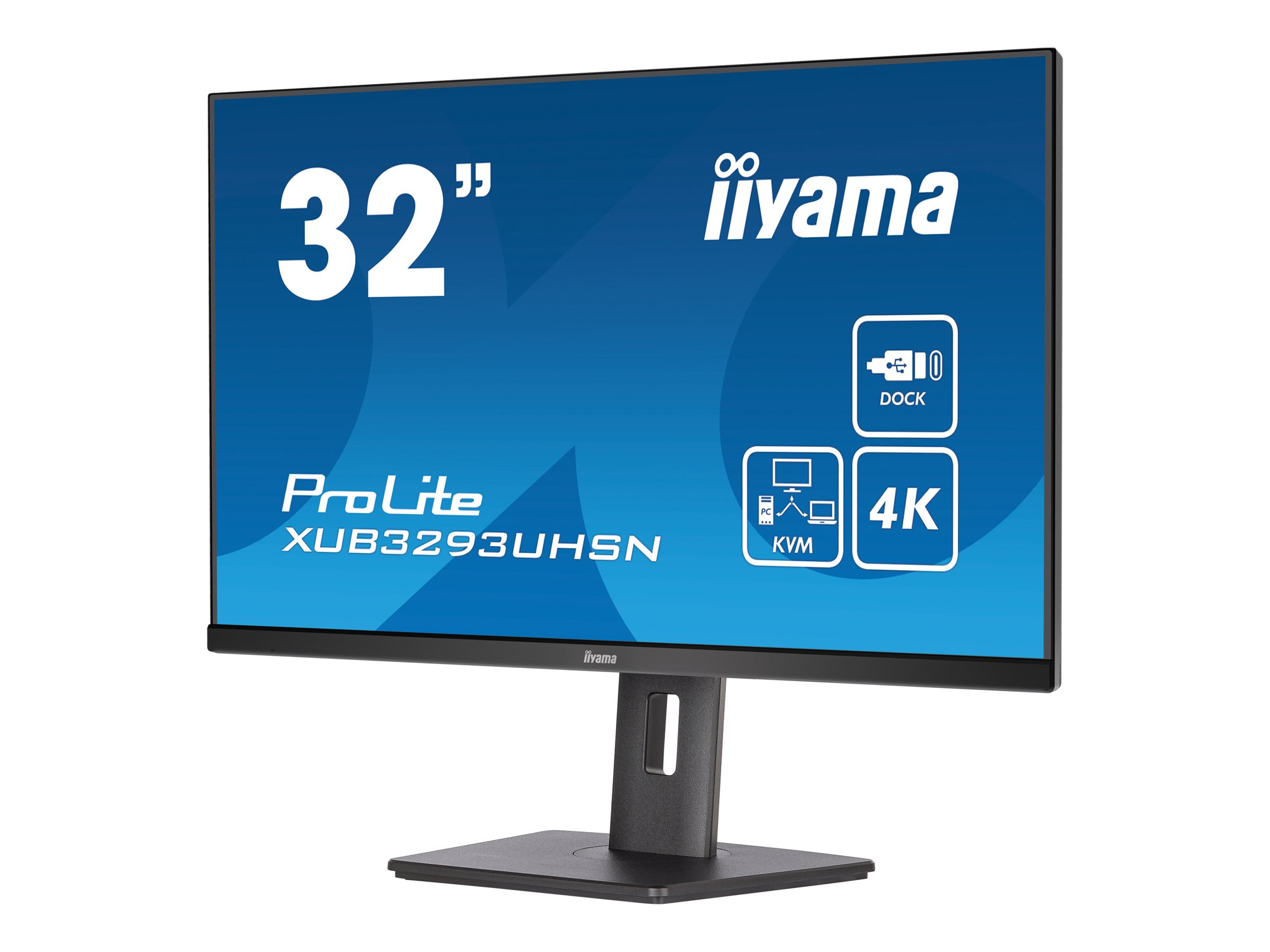 iiyama ProLite XUB3293UHSN-B5 32 IPS 3840 x 2160 (4K) HDMI DisplayPort USB-C 60Hz