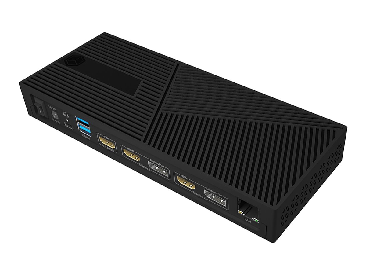 ICY BOX IB-DK2246AC USB-C 3.2 Gen 2 / Thunderbolt 3 / Thunderbolt 4 Dockingstation
