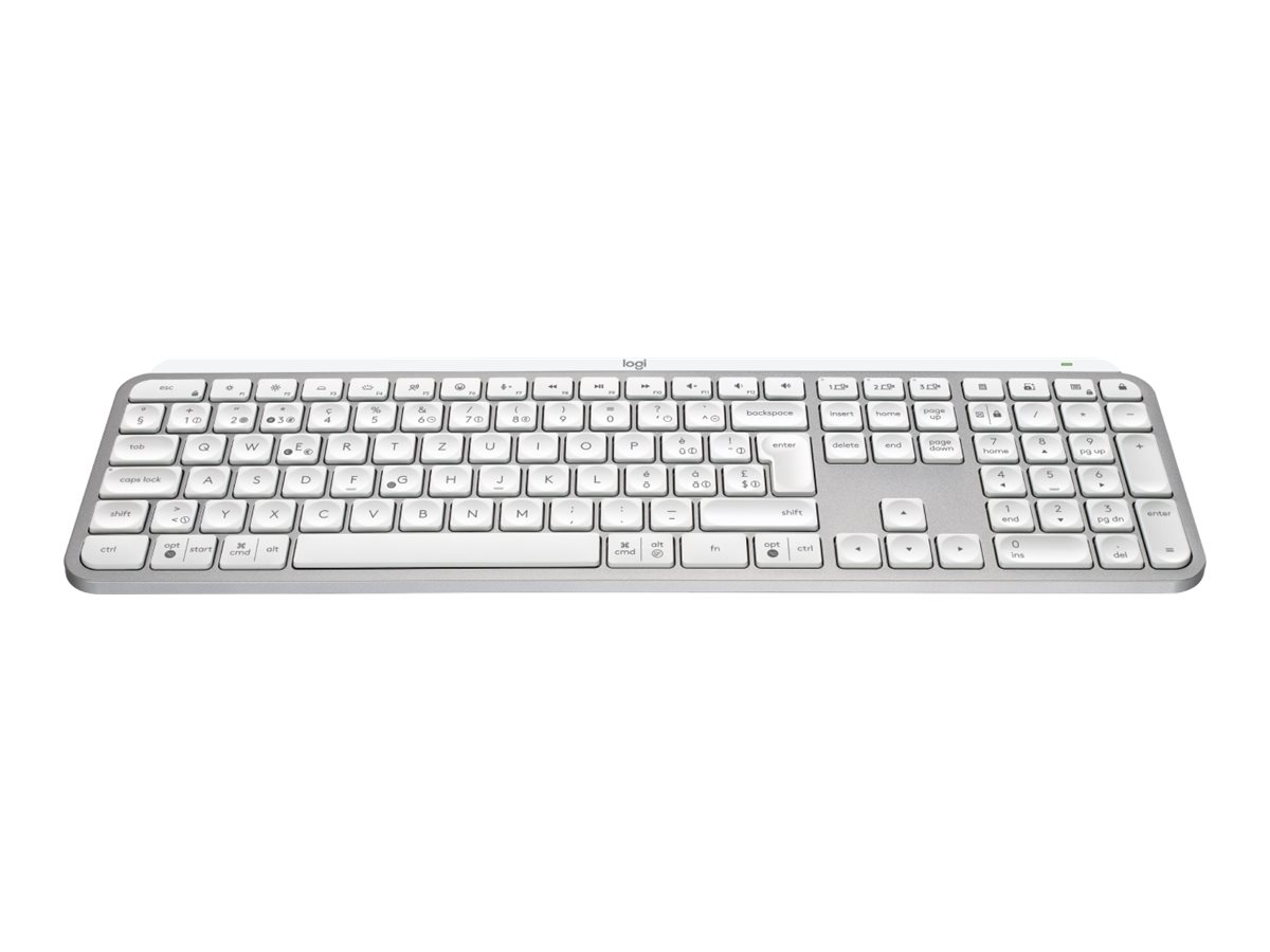 Logitech MX Keys S Tastatur Membran Ja Trådløs Tysk