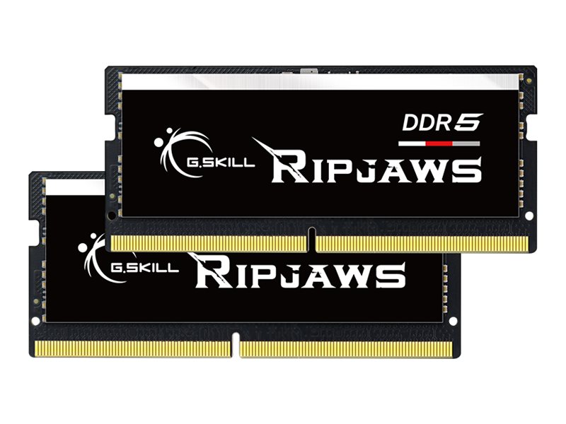 G.Skill Ripjaws DDR5 SDRAM 32GB kit 5600MHz CL46 SO DIMM 262-PIN