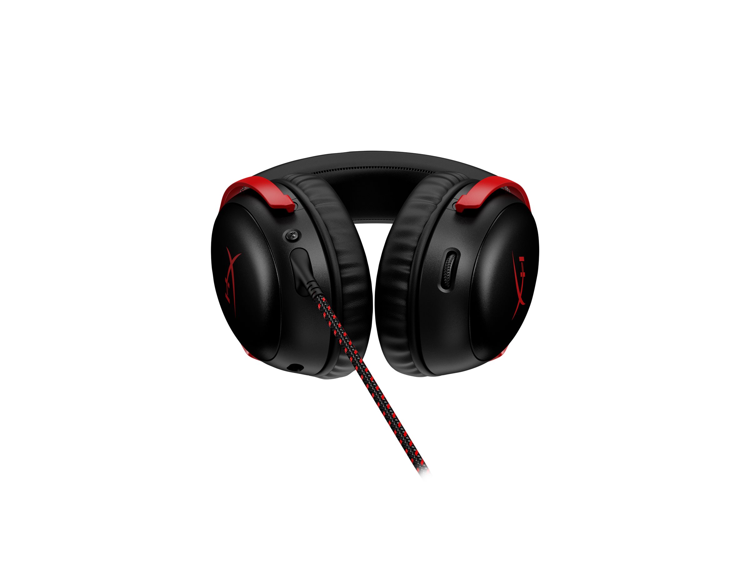 HyperX Cloud 3 Kablet Høretelefoner Sort Rød