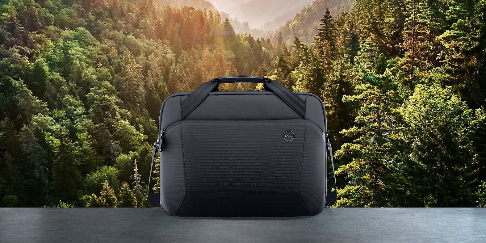 Dell EcoLoop Pro Bæretaske til notebook 15.6 Polyester 100 % genbrugt plastik Skum Sort
