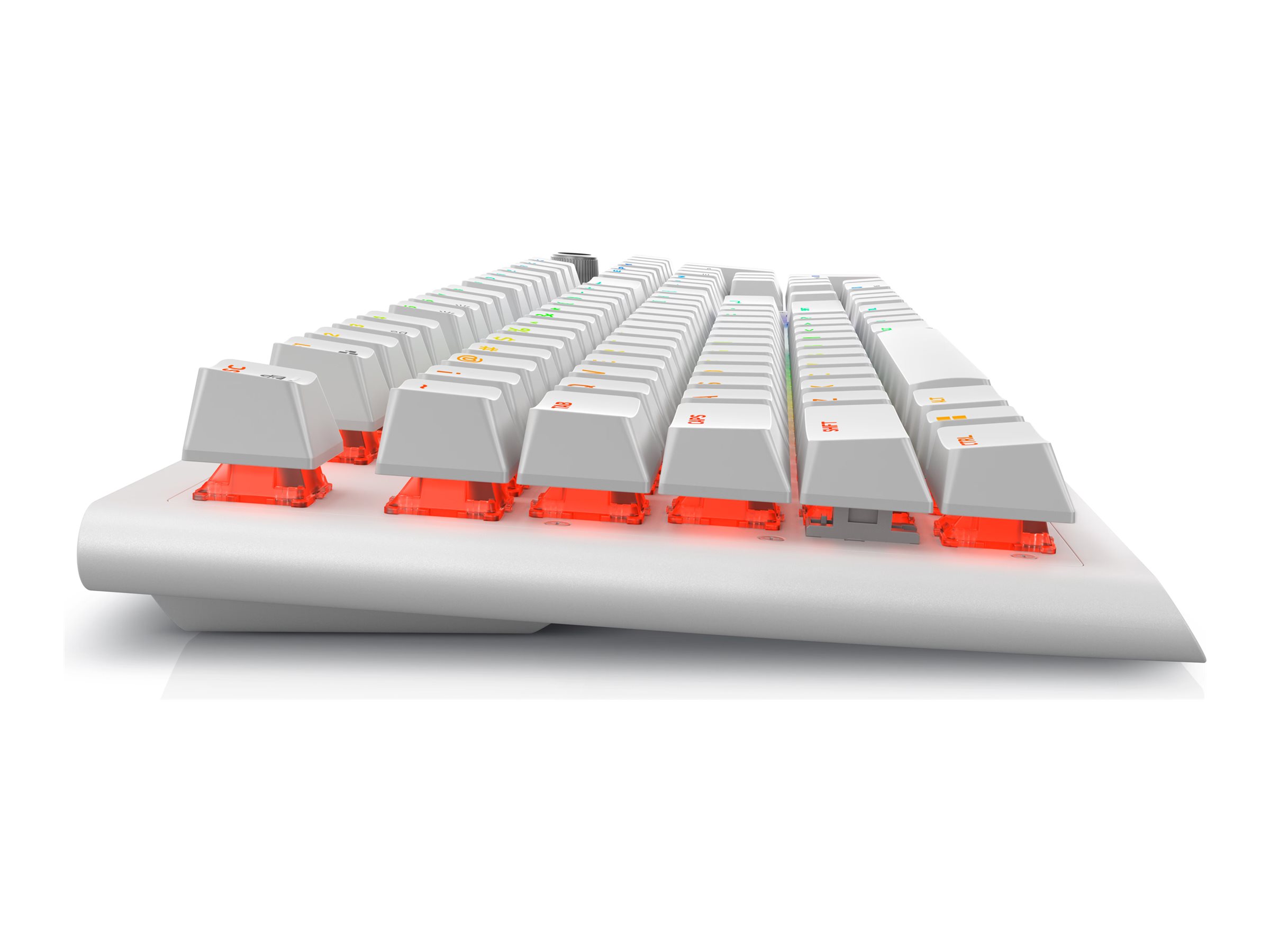Alienware Tri-Mode AW920K Tastatur Mekanisk AlienFX per-nøgle RGB/16,8 millioner farver Trådløs Kablet Amk. engelsk
