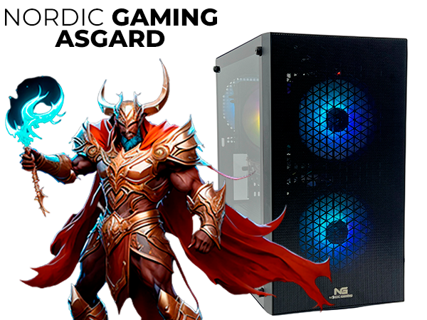 Nordic Gaming Asgard Balder Gaming PC | Ryzen 5 8GB Radeon Vega 7 500GB