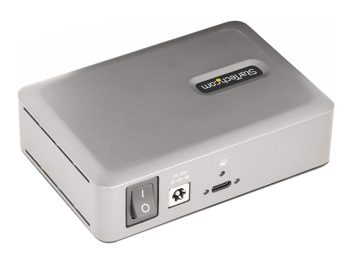 StarTech.com 7-Port USB-C Hub, 5x USB-A + 2x USB-C, Self-Powered w/ 65W Power Supply, USB 3.1 10Gbps Hub w/ BC1.2 Charging, Desktop/Laptop USB Hub 3ft Locking USB-IF Certified Cable - USB Expansion Hub (10G5A2CS-USB-C-HUB) Hub 7 porte USB