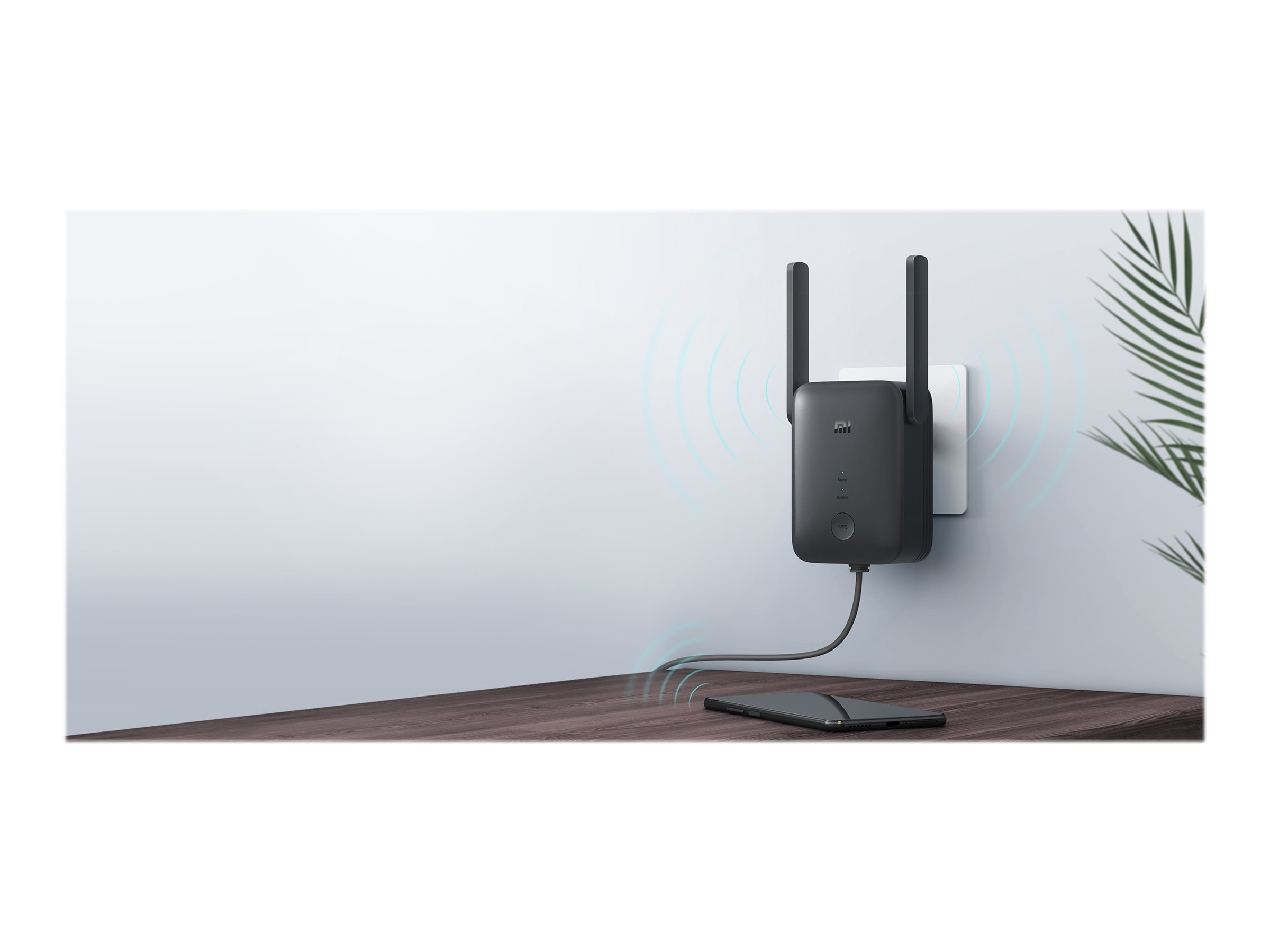 Xiaomi Mi WiFi Range Extender AC1200 RA75 WiFi-rækkeviddeforlænger Ekstern