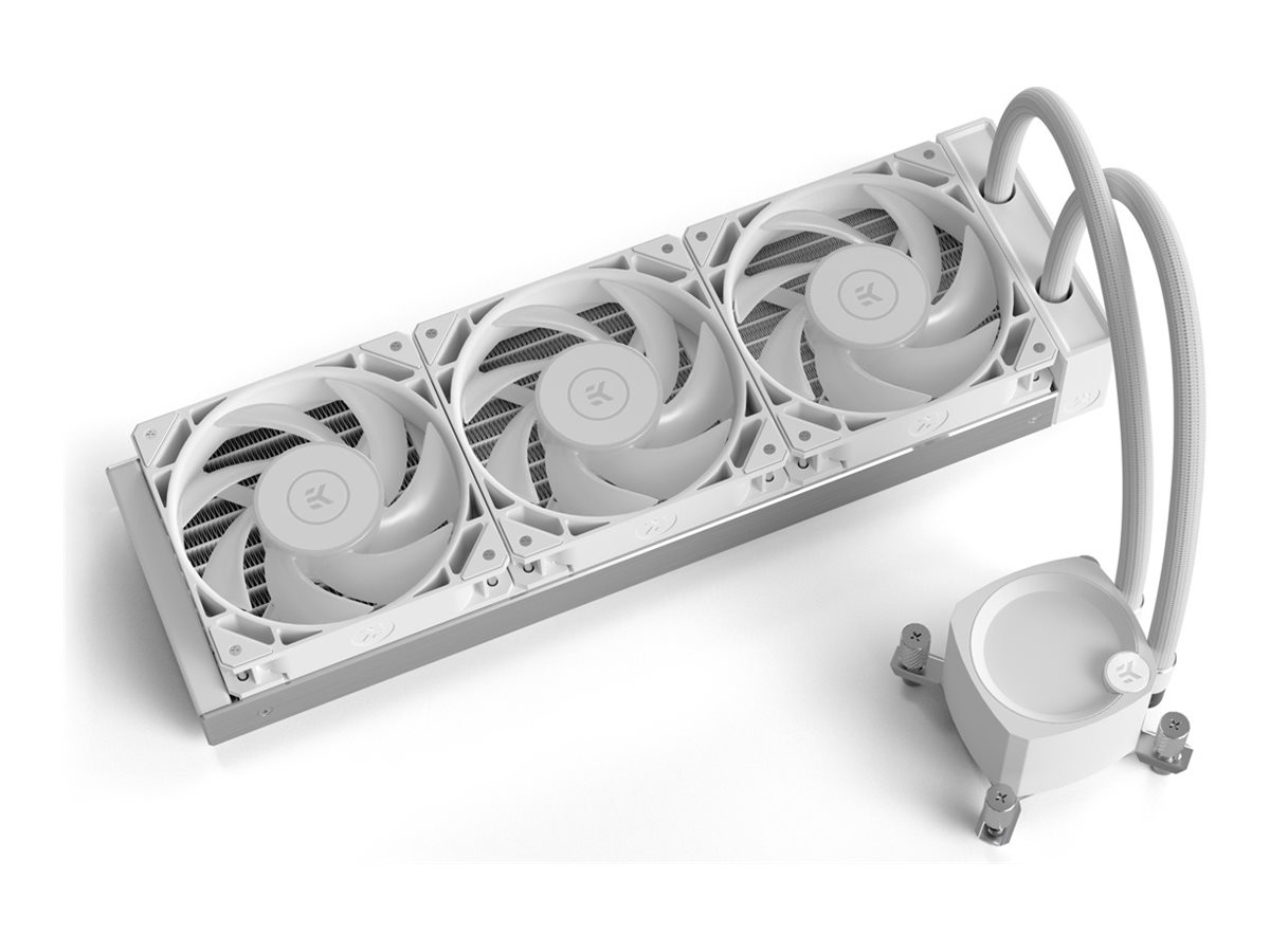 EkWaterBlocks EK-Nucleus AIO CR360 Lux D-RGB kølesystem 1-pack Hvid 120 mm