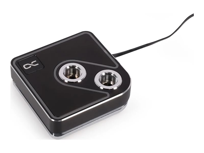 Alphacool Core 1 Aurora CPU-vandblokering til flydende kølesystem 1-pack Sort