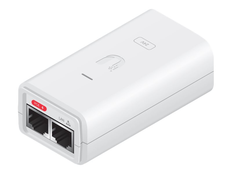 Ubiquiti Networks POE-24-12W-G-WH Power Injector External White Injector