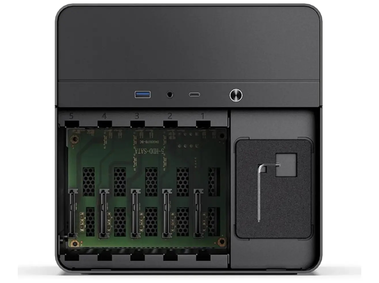 Jonsbo N2 Mini-ITX Sort