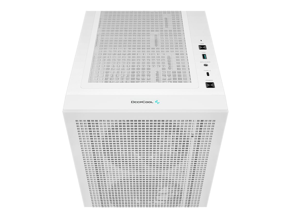 DeepCool CH560 WH Tower Udvidet ATX Hvid