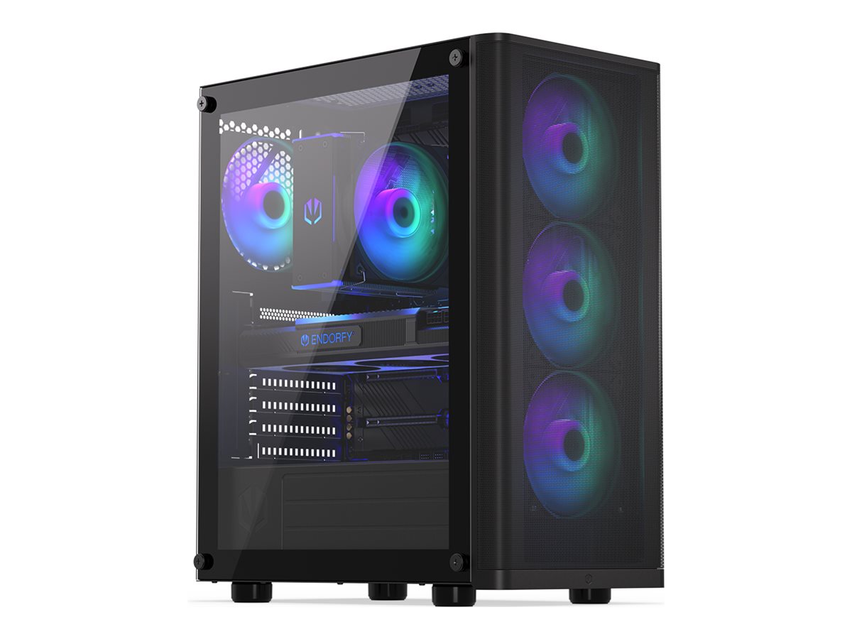 Endorfy Ventum 200 ARGB Tower ATX Sort