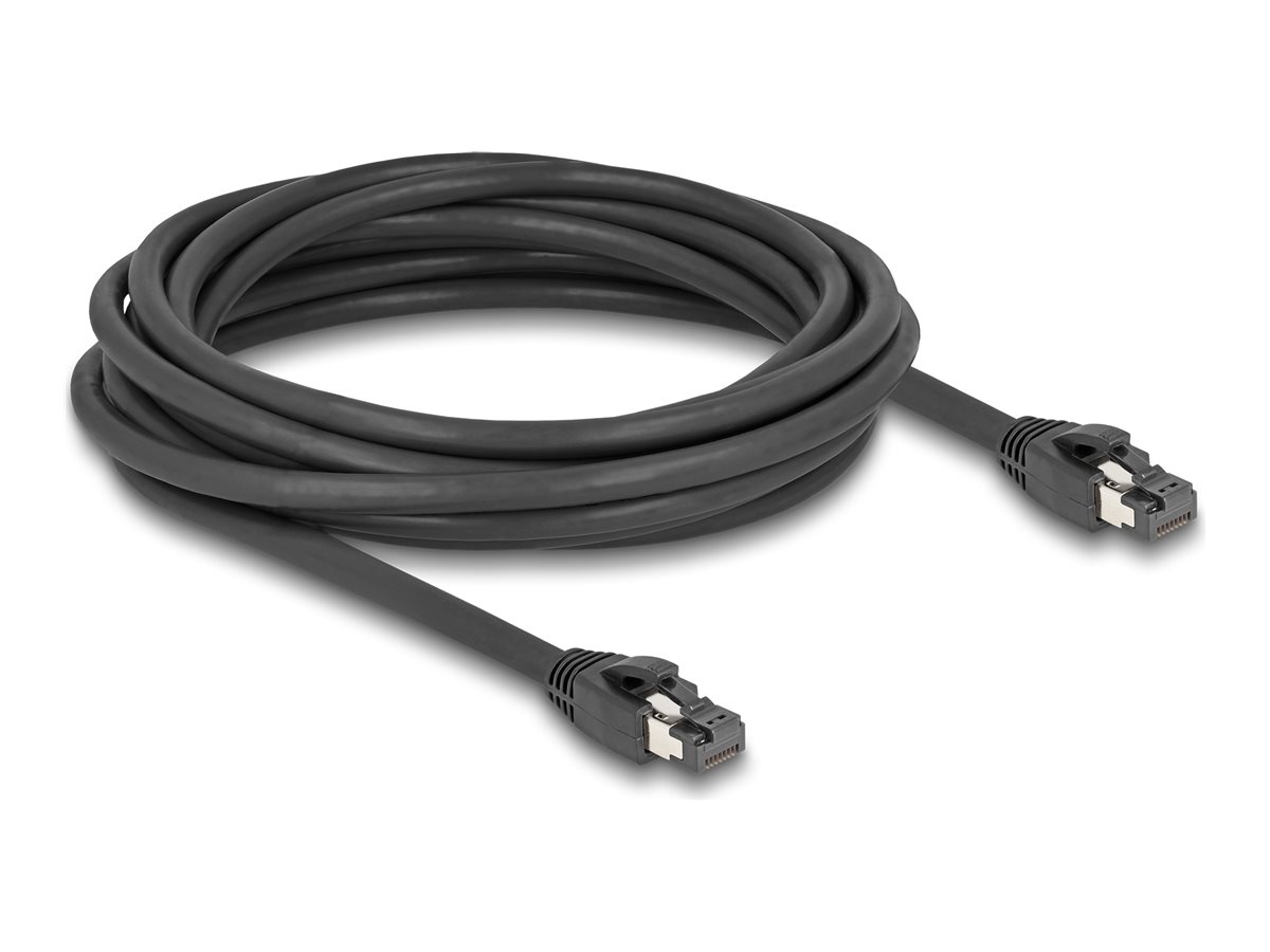 DeLOCK CAT 8.1 S/FTP 5m Netværkskabel Sort