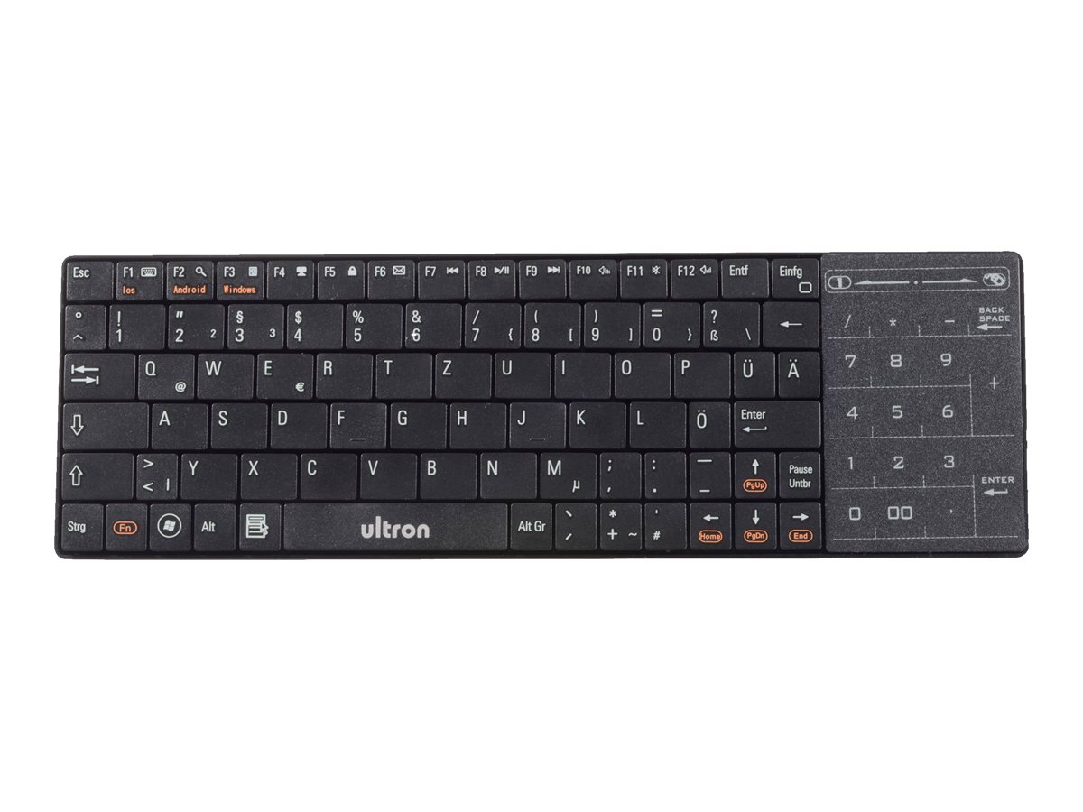 Ultron UMT-BT Tastatur Trådløs Tysk