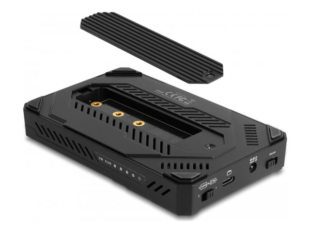 DeLOCK Ekstern Lagringspakning USB4 M.2 NVMe Card / SATA 6Gb/s