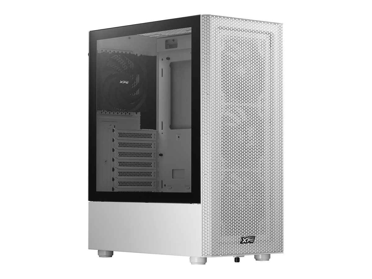 XPG VALOR Tårn ATX Ingen strømforsyning Hvid
