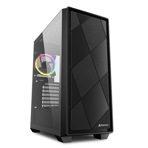 Sharkoon VS8 ATX Towerkabinet RGB Black