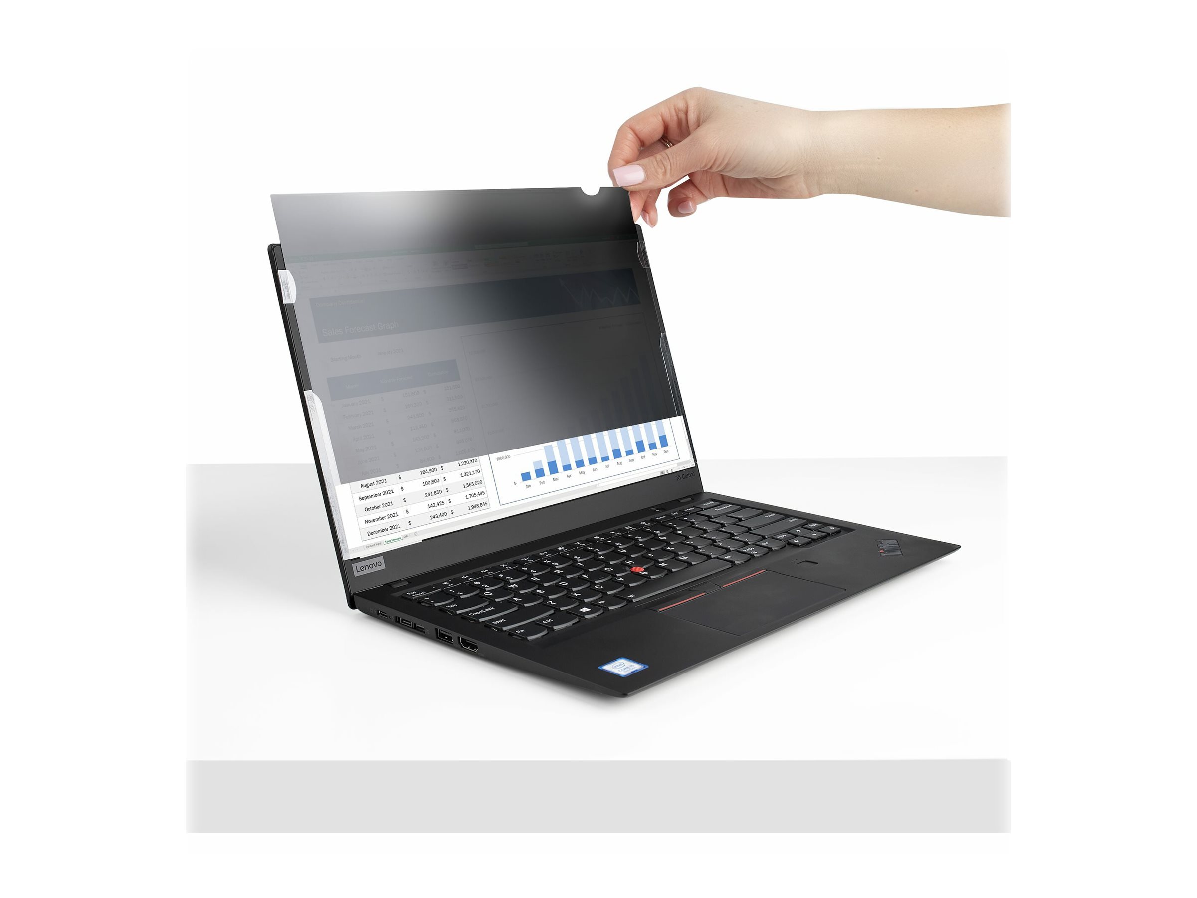 StarTech.com 15.6-inch 16 9 Laptop Privacy Filter, Anti-Glare Privacy Screen w/51% Blue Light Reduction, Notebook Screen Protector w/ +/- 30 Degrees Viewing Angle, Matte/Glossy ( 156L-PRIVACY-SCREEN ) Notebook privacy-filter
