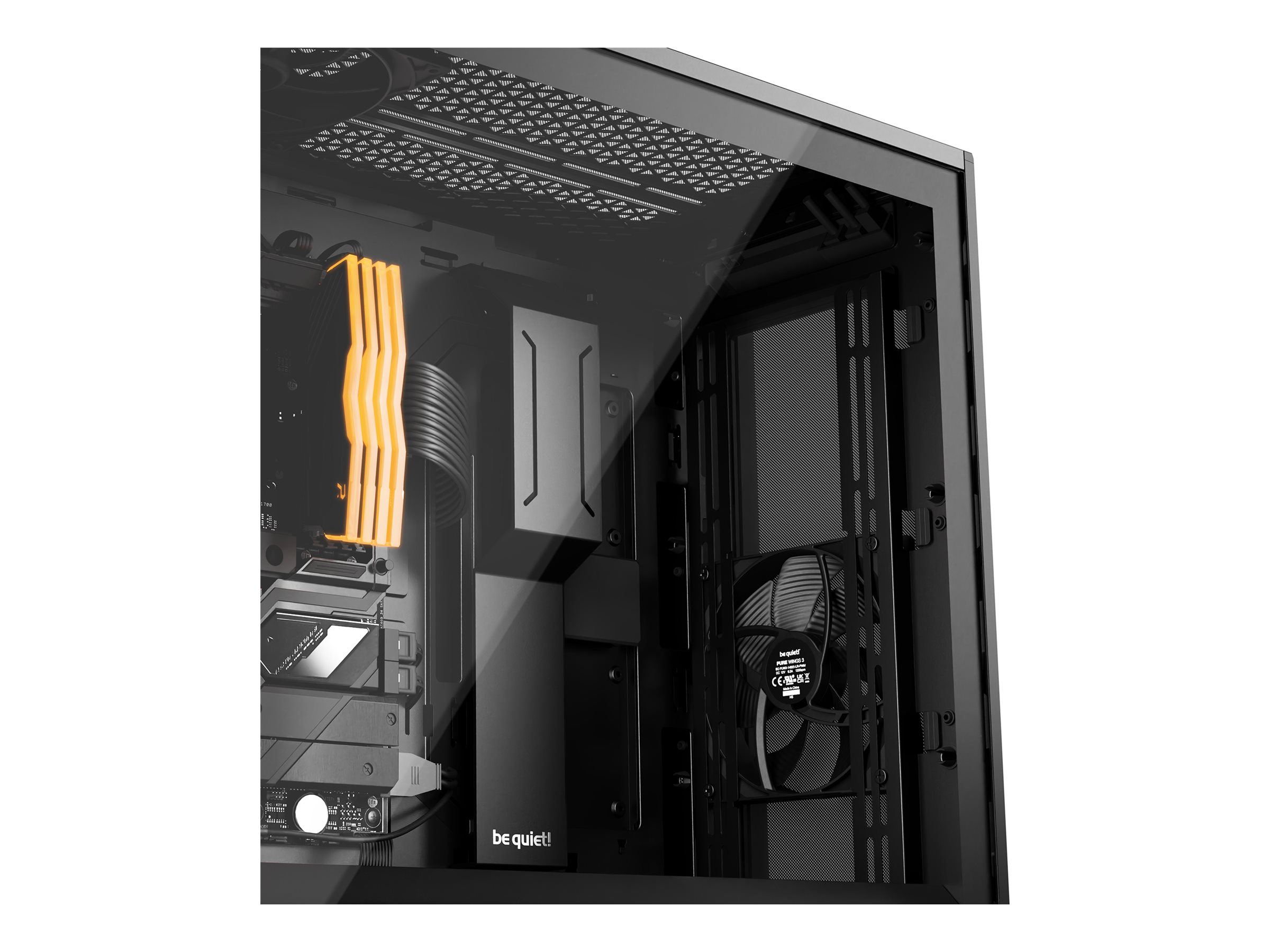 be quiet! Tower Udvidet ATX Sort