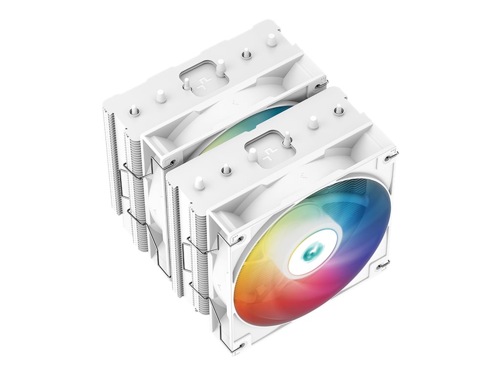 Deepcool AG620 WH ARGB CPU Køler 1-pack Hvid 120 mm