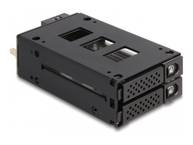 DeLOCK Lagrings mobil rack Sort