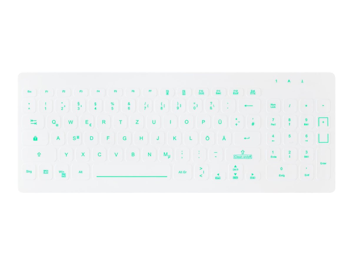 Active Key AK-CB7012F-U1-W Tastatur Membran Ja Kablet Tysk