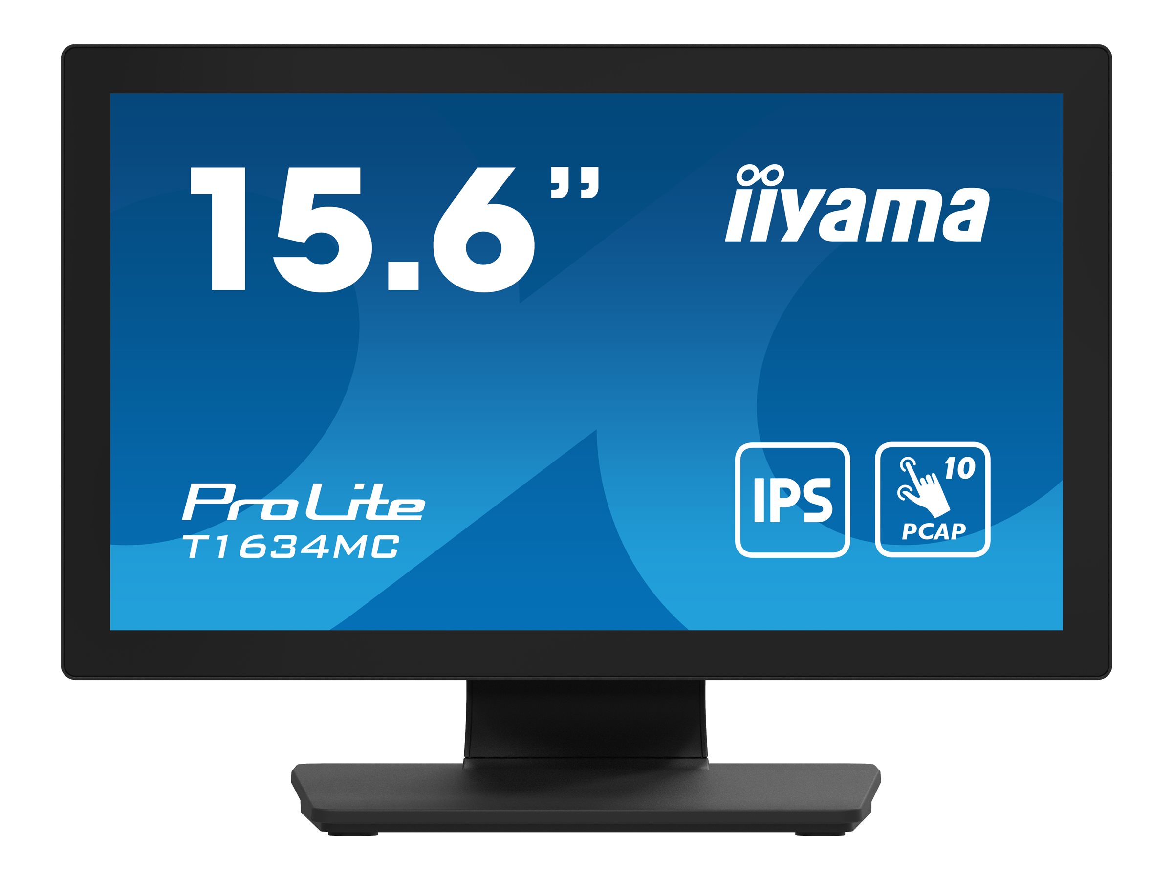 iiyama ProLite T1634MC-B1S 15.6 IPS 1920 x 1080 (Full HD) VGA (HD-15) HDMI DisplayPort 60Hz